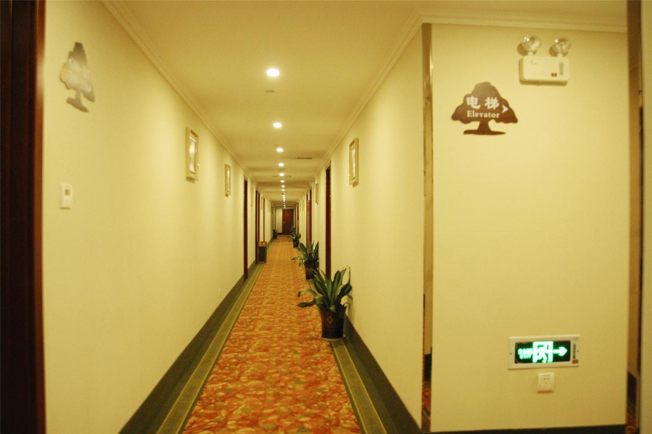 Greentree Alliance Shandong Zibo Zhangdian Xiaoshangpin Renmin Road Hotel מראה חיצוני תמונה